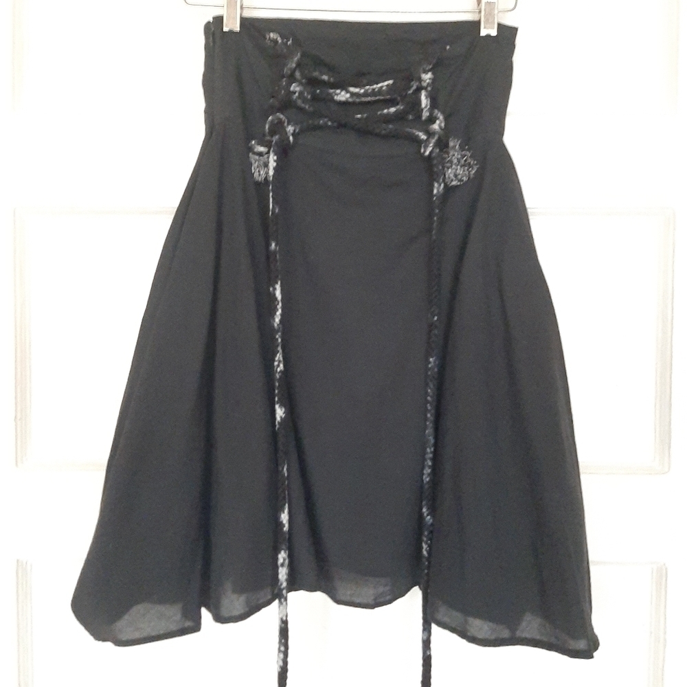 Lovisa Burfitt Rope Corset High Waist A Line Skirt